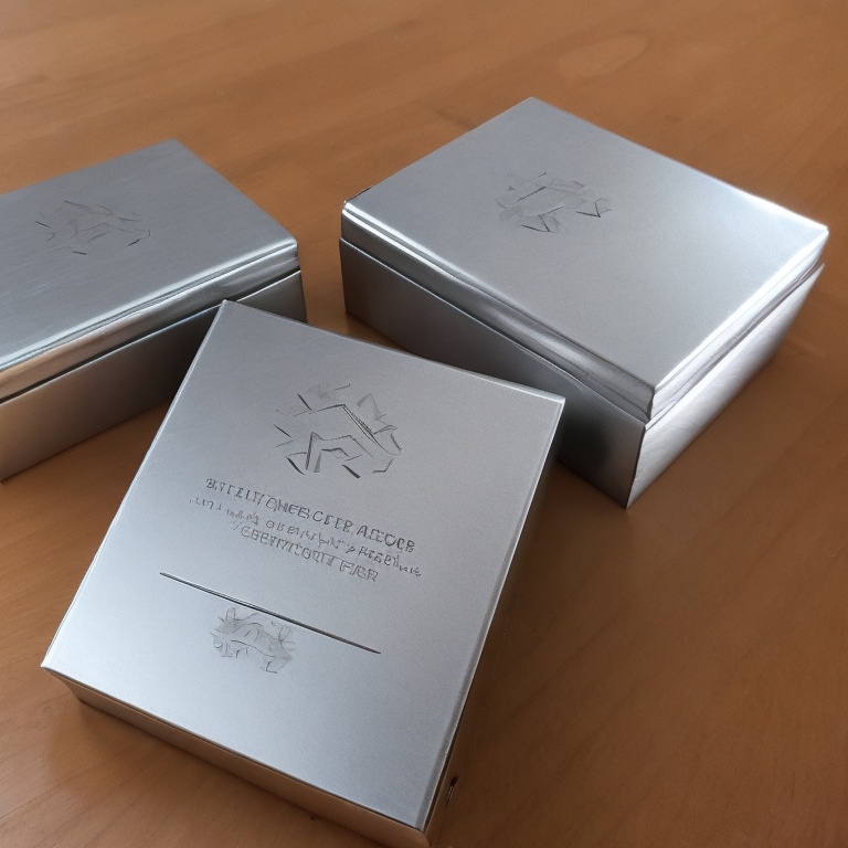 Custom Silver Foil Boxes