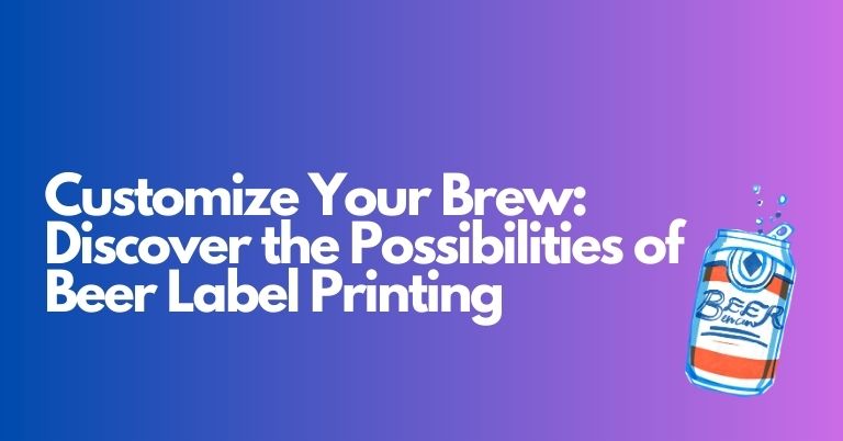 Beer Label Printing