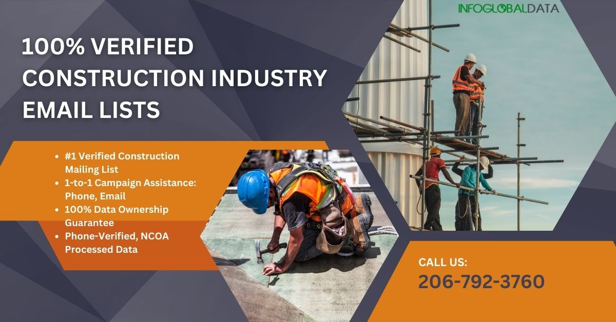 buy Construction Industry Email List