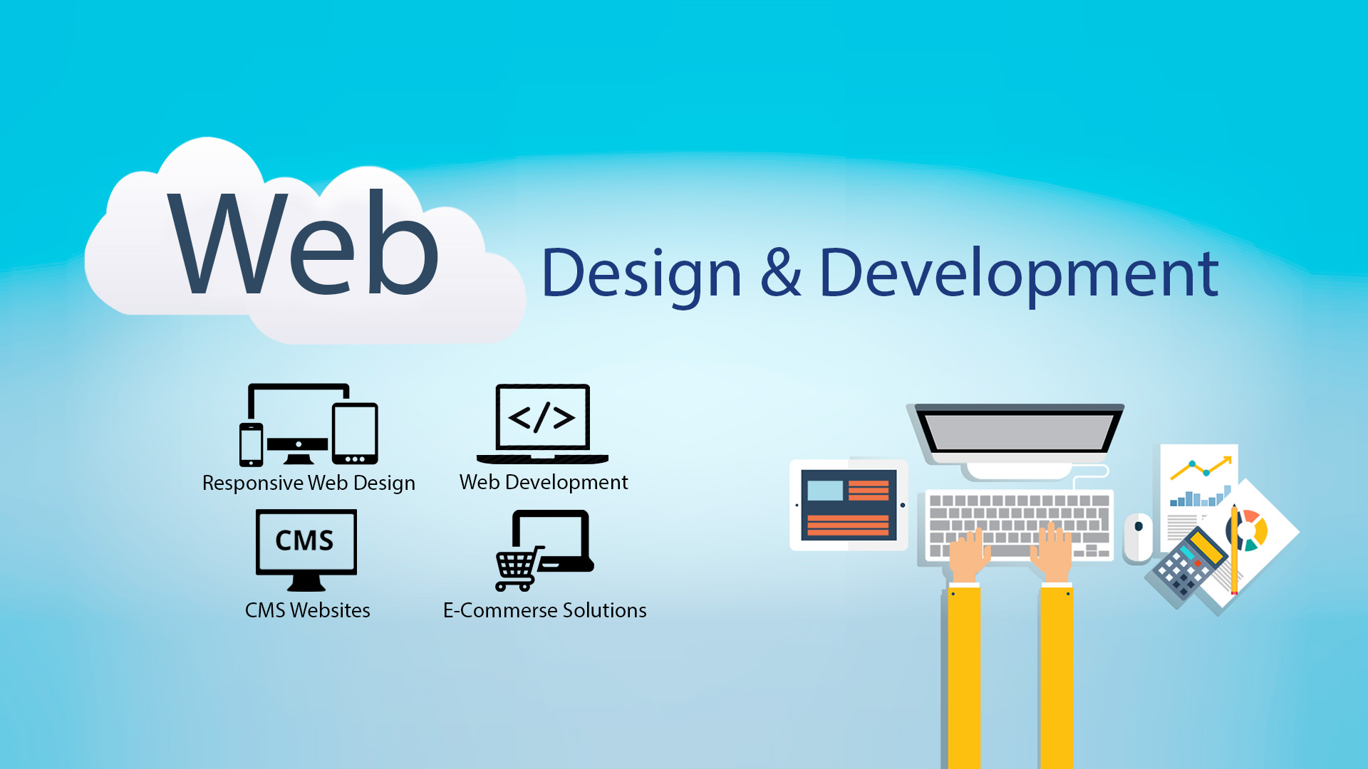 Web design and development services