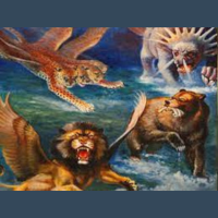 4 Beasts Of Daniel 7