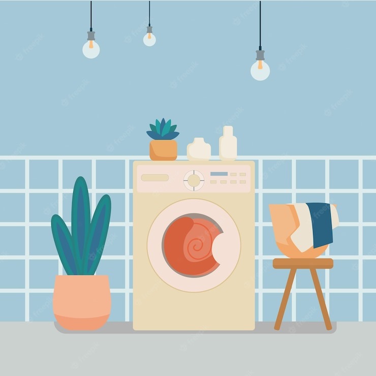 design a small laundry