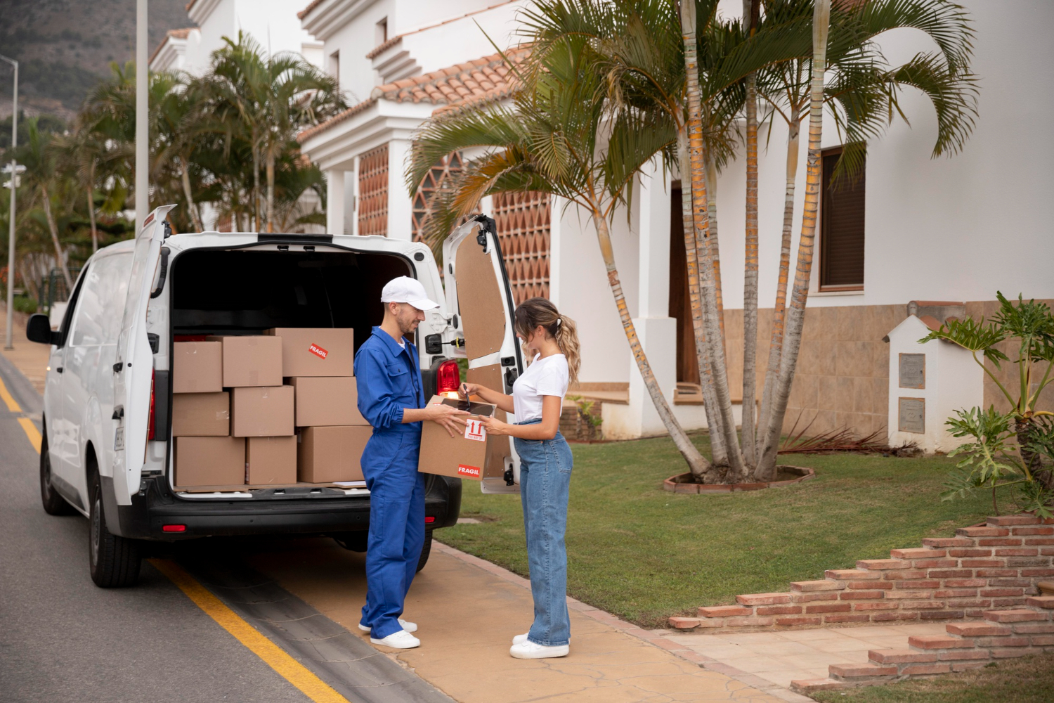 Pickup and Delivery Services in Dubai