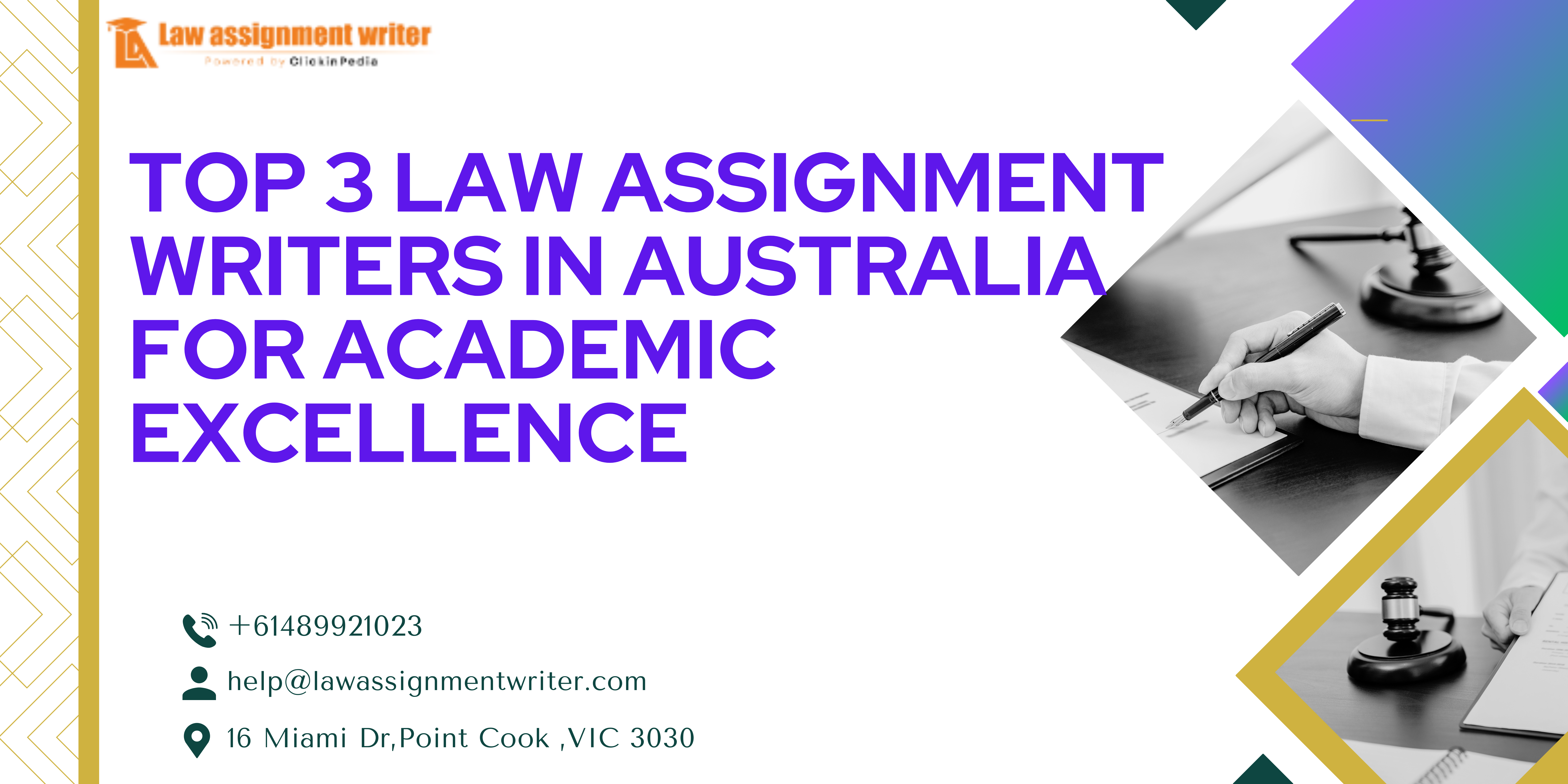 Law Assignment writer