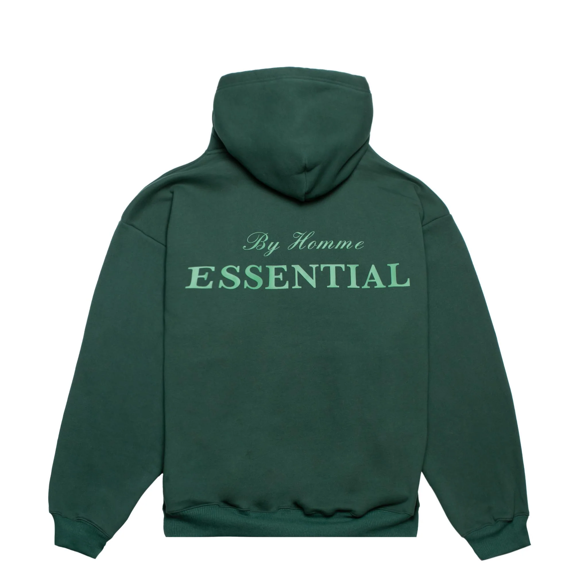 dark green essentials hoodie