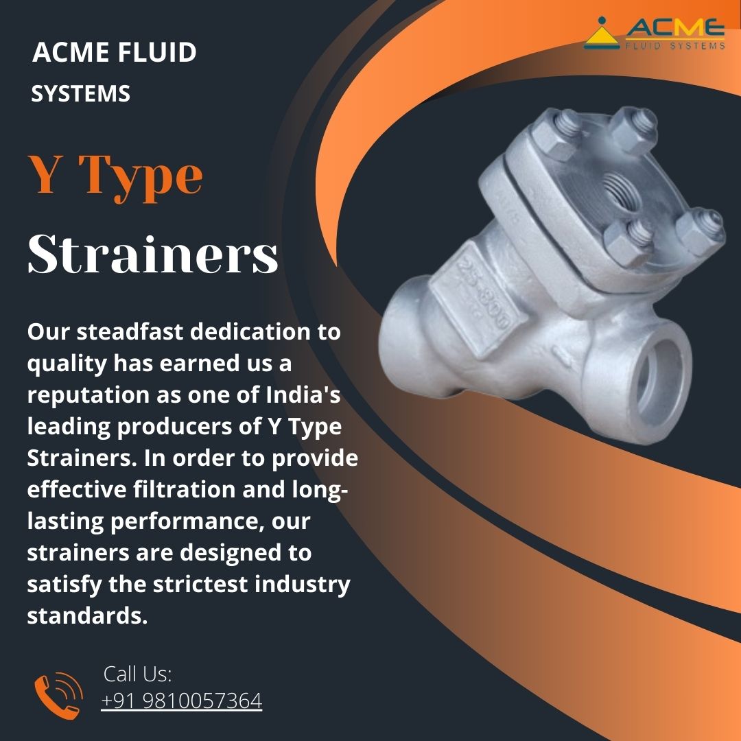 y type strainer